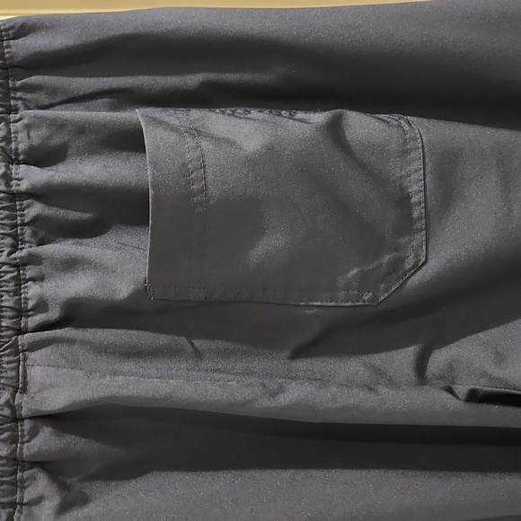 Old Navy High Waisted StretchTech Quick Dry Cargo Jogger Pants Navy Blue Size M - Picture 14 of 16